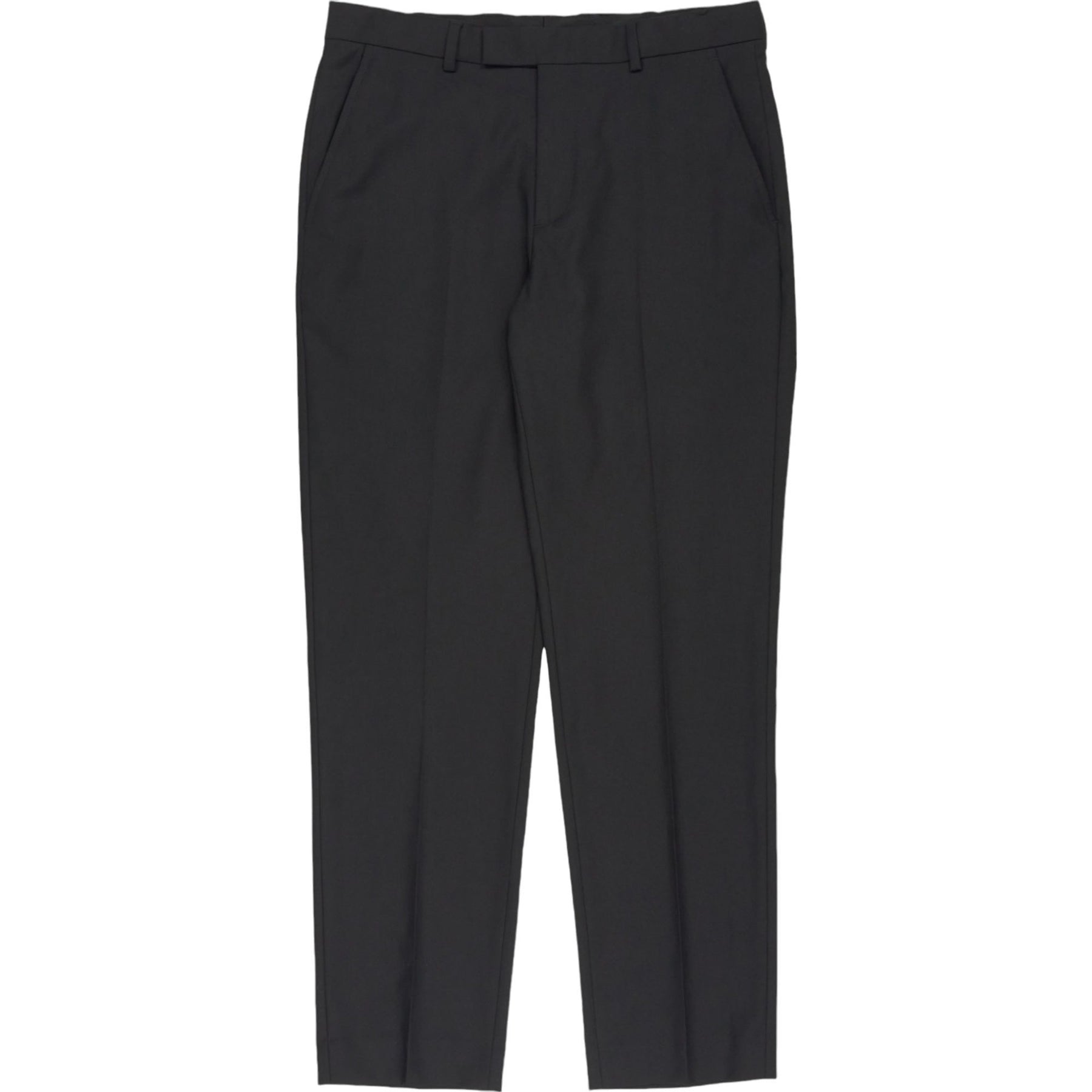 Moss Black Formal Trousers