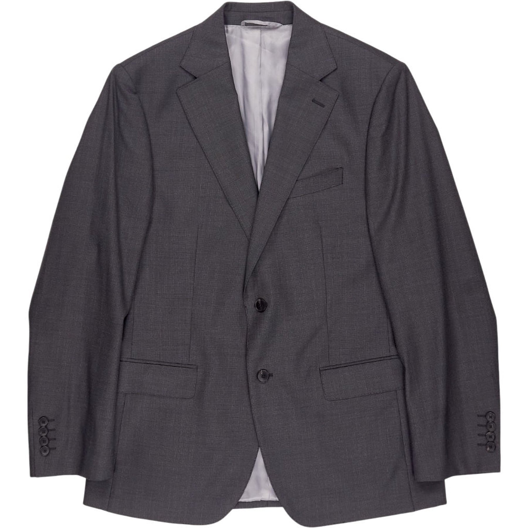 Moss Grey Wool Blazer Jacket