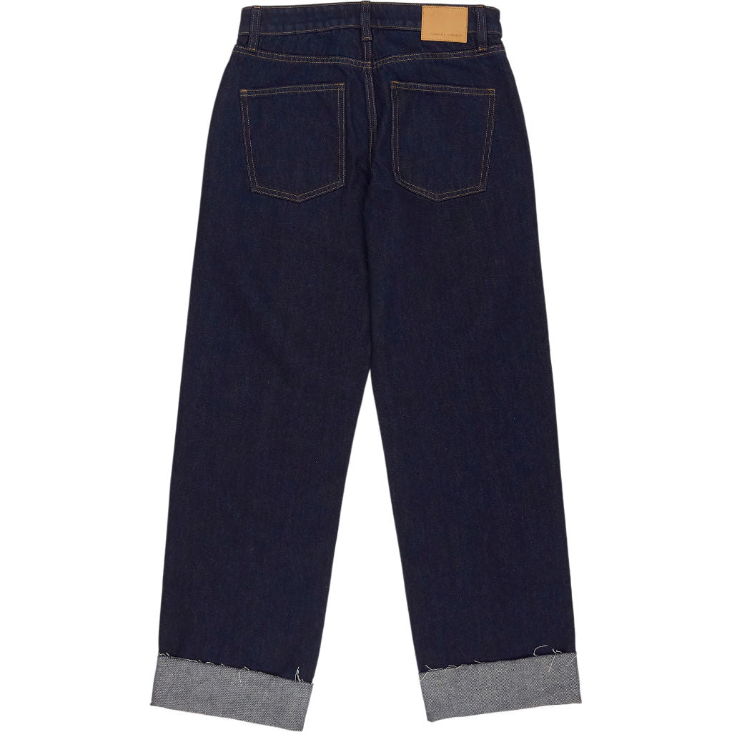 Seventy + Mochi Blue Stevie Turn Up Jeans