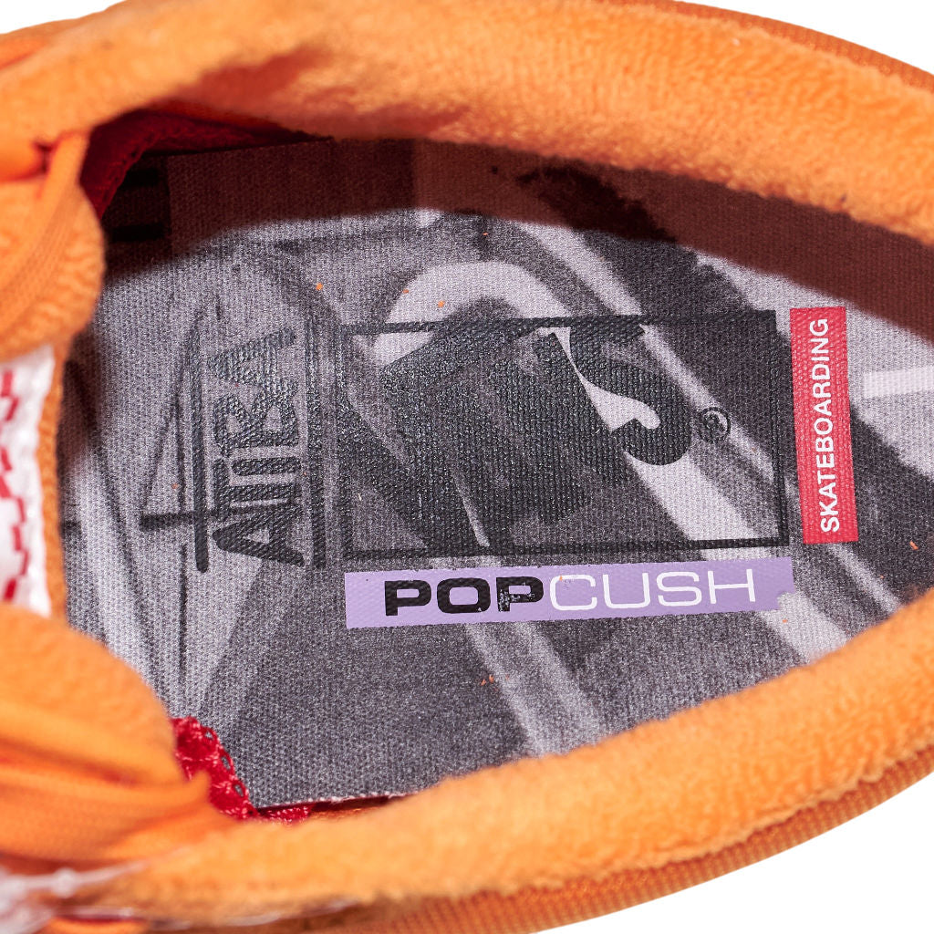 Vans Orange Skateboarding Trainers