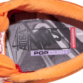 Vans Orange Skateboarding Trainers