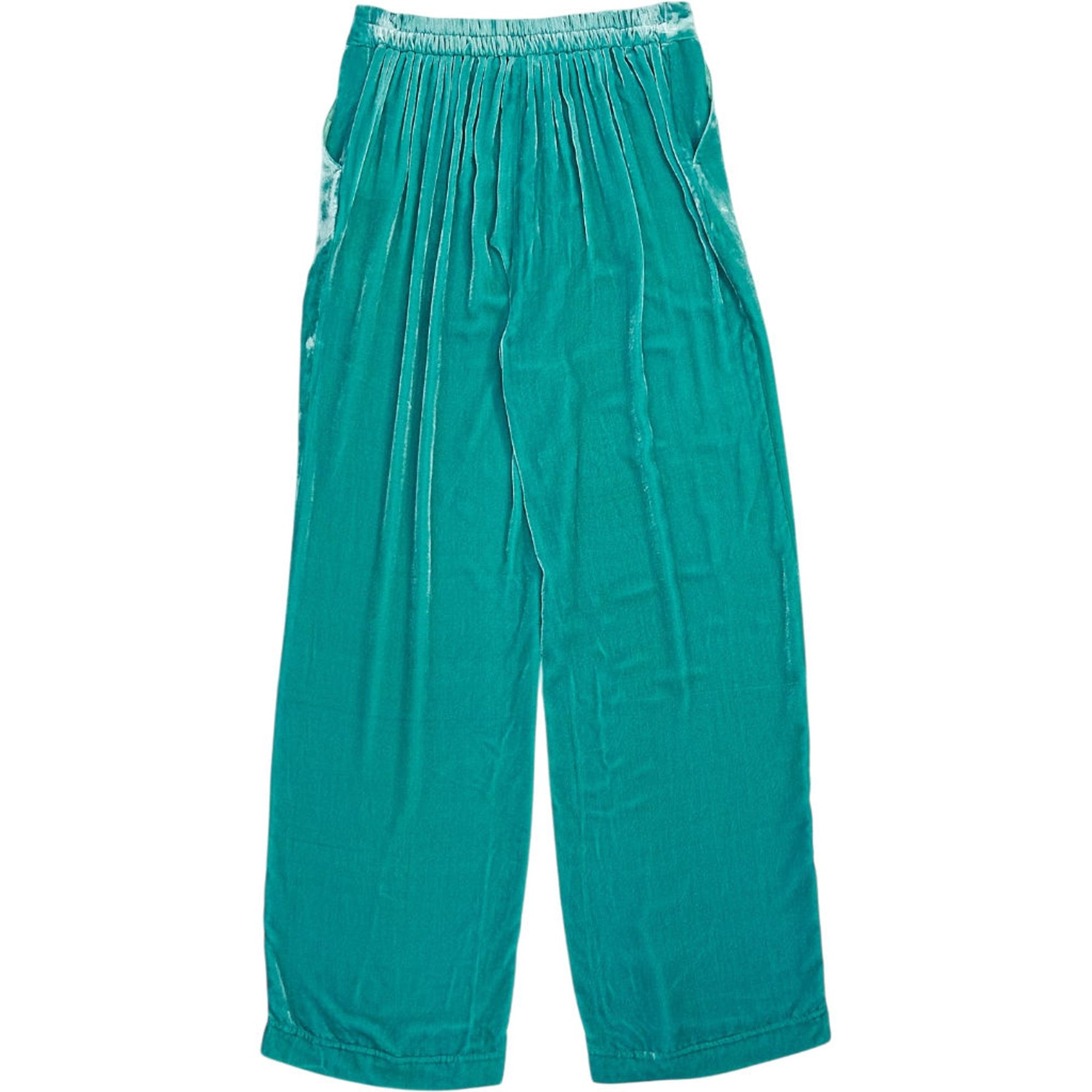 NRBY Teal Wide Leg Trousers