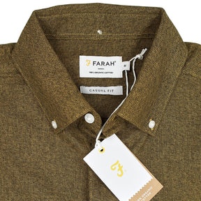 Farah Rust Yellow Ali LS Shirt