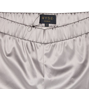 Wyse London Grey Satin Trousers