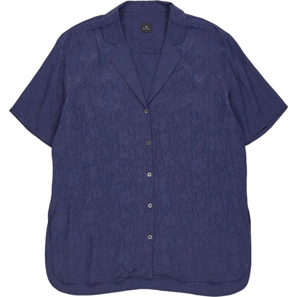 Paul Smith Navy Jacquard Shirt