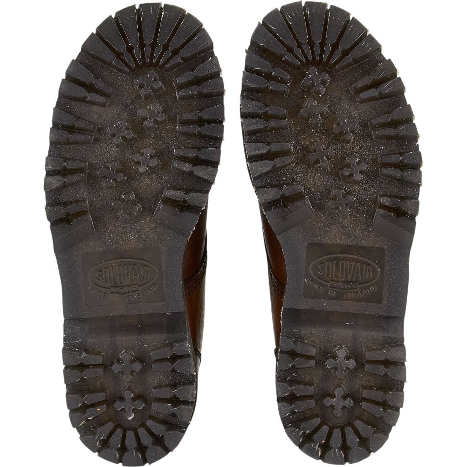 YMC Brown Leather Lace-Up Boots