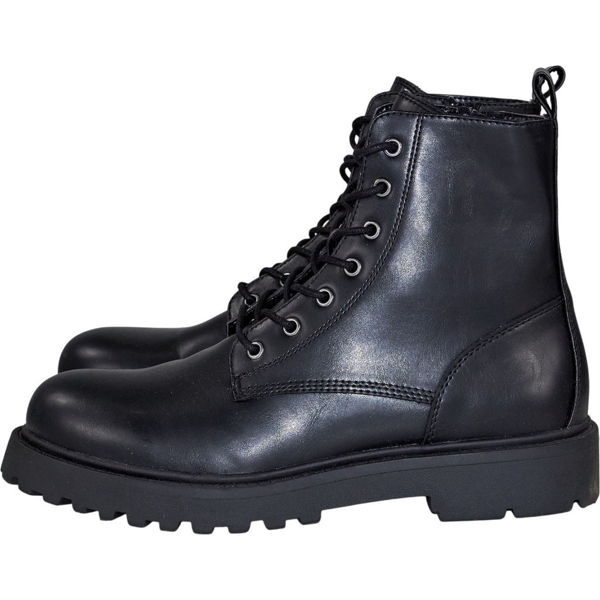 Pull&Bear Black Leather Boots