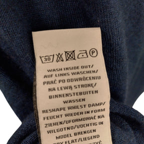 Fisk of Oslo Blue Wool Acrylic Jumper