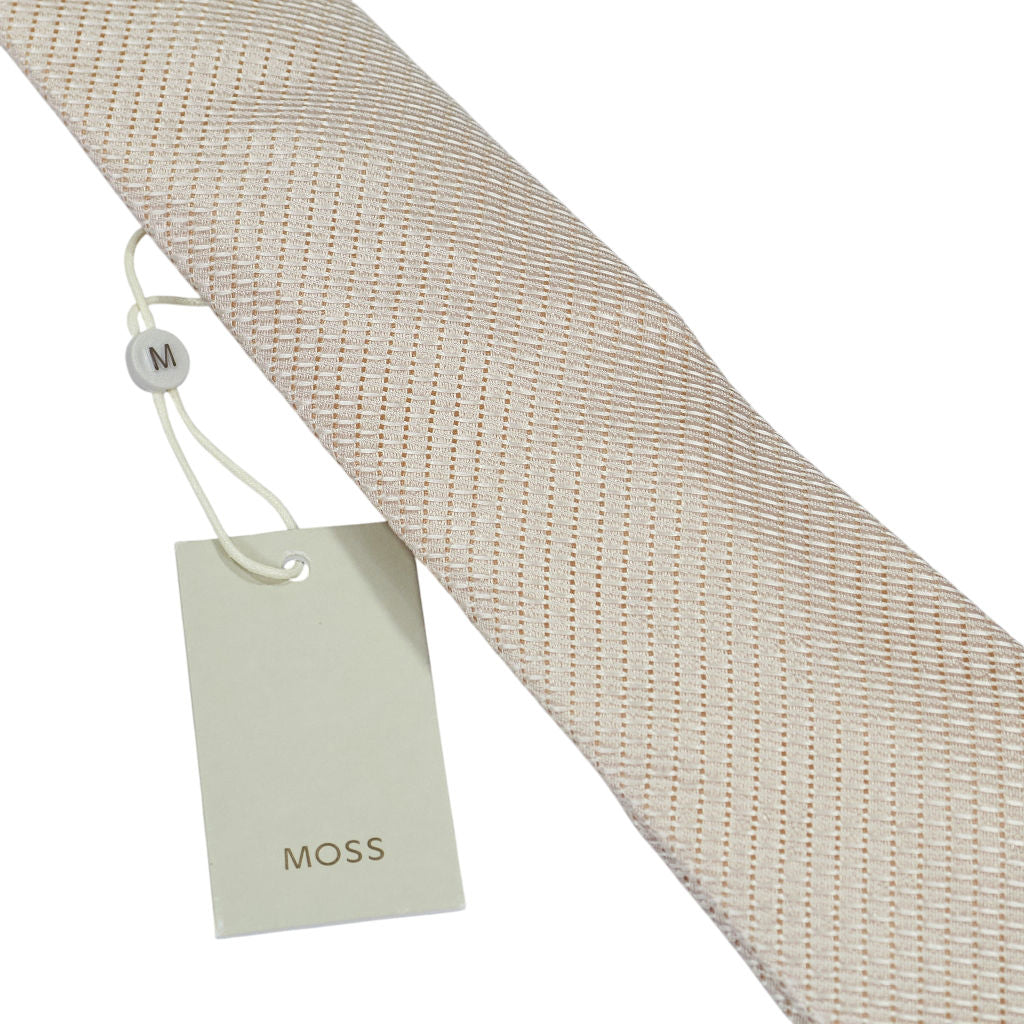 Moss Beige Patterned Tie Bundle x 4