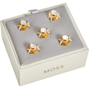 Moss Gold Tone Dress Suit Set