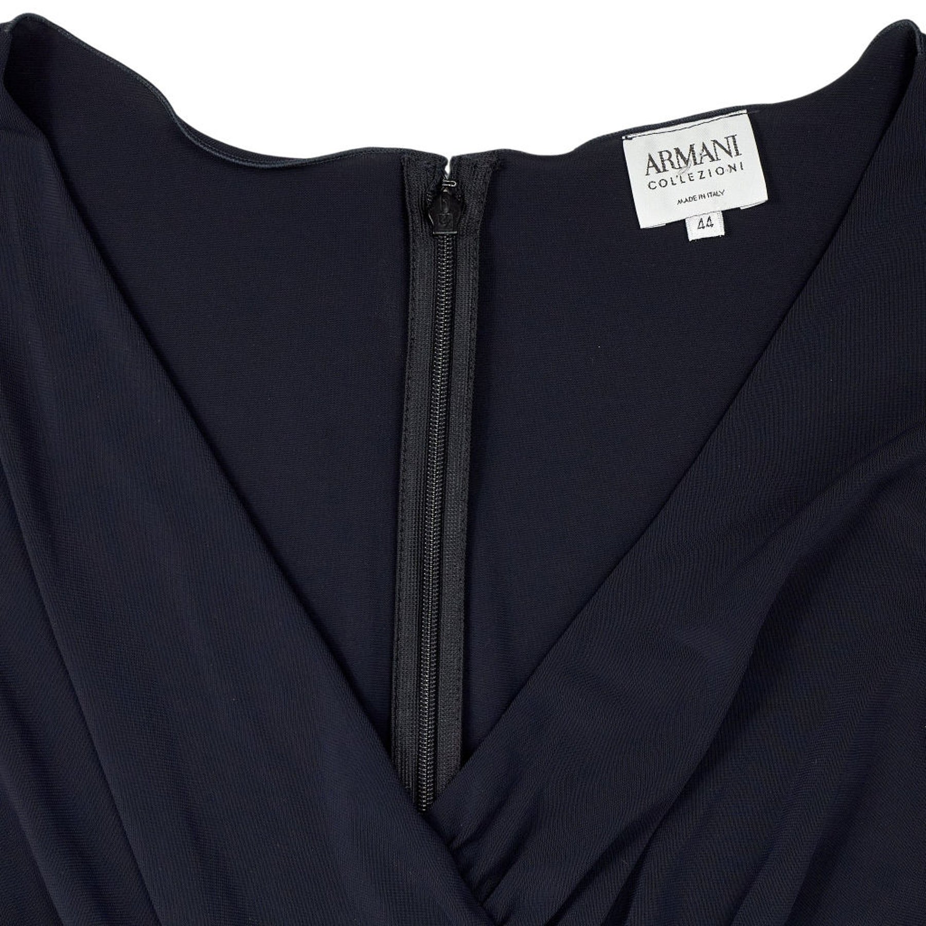 Armani Black Long Sleeve Dress