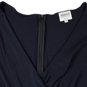 Armani Black Long Sleeve Dress