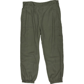 NRBY Khaki Cotton Cargo Joggers Pants