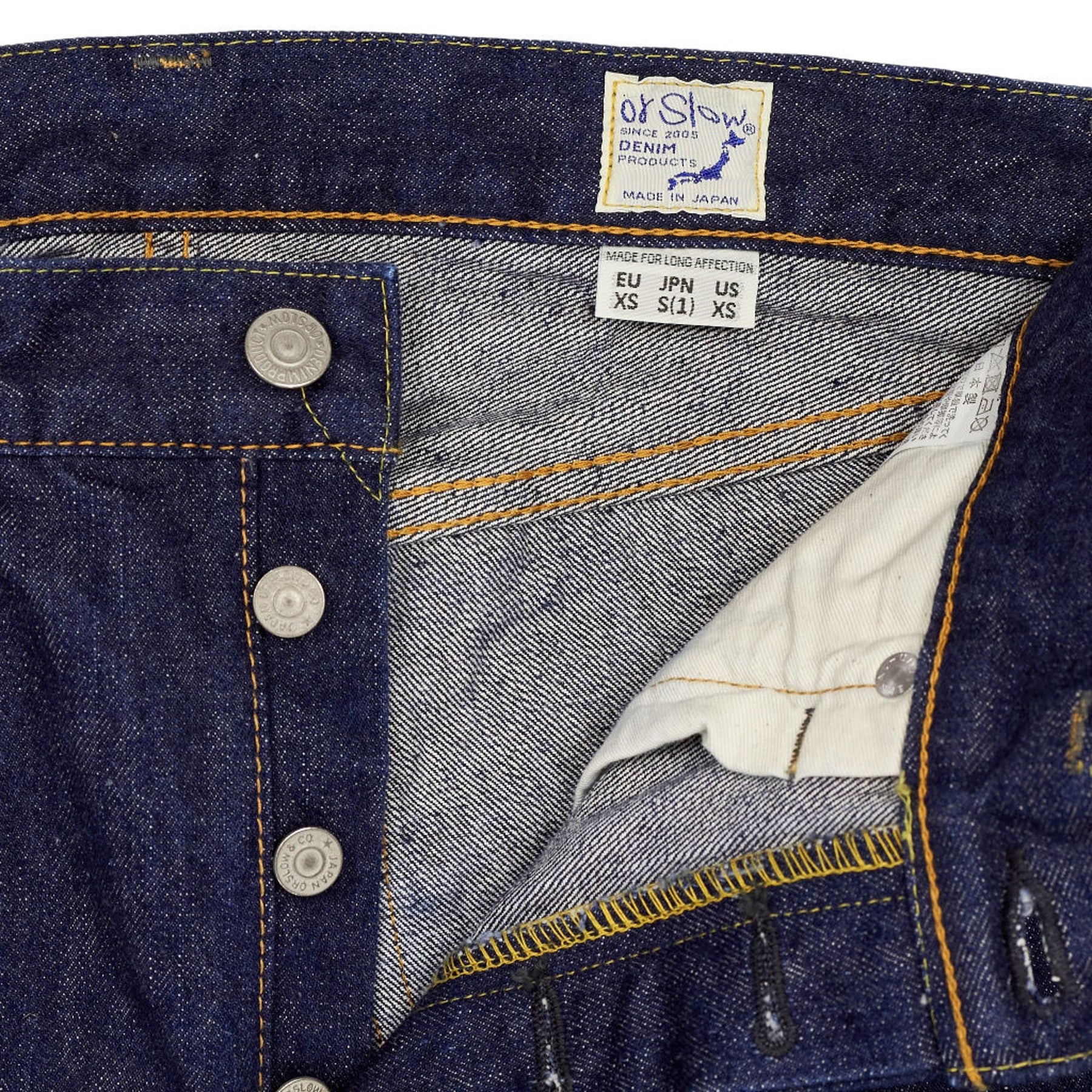 orSlow Indigo 105 Standard Jeans