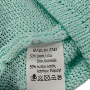 Aroma Green Star Sleeve Knit Jumper