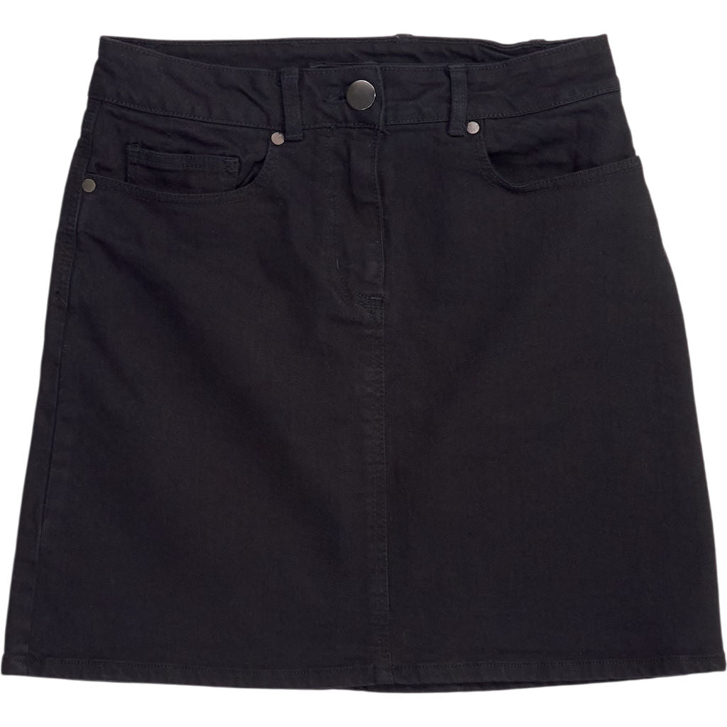 Baukjen Black Denim Skirt
