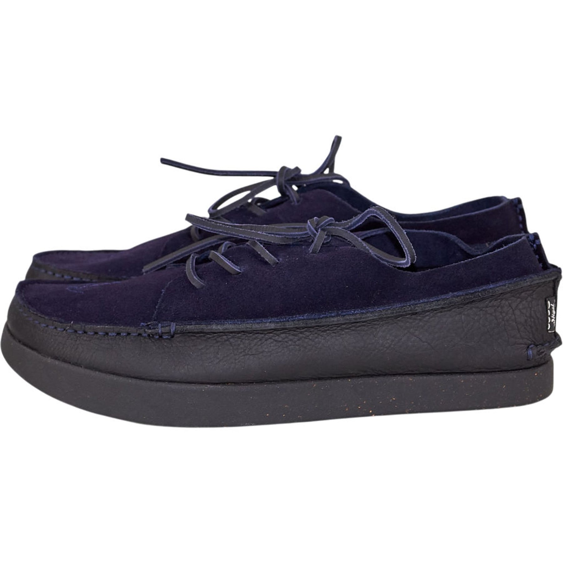 Yogi x Nigel Cabourn Navy & Black Finn II Shoes