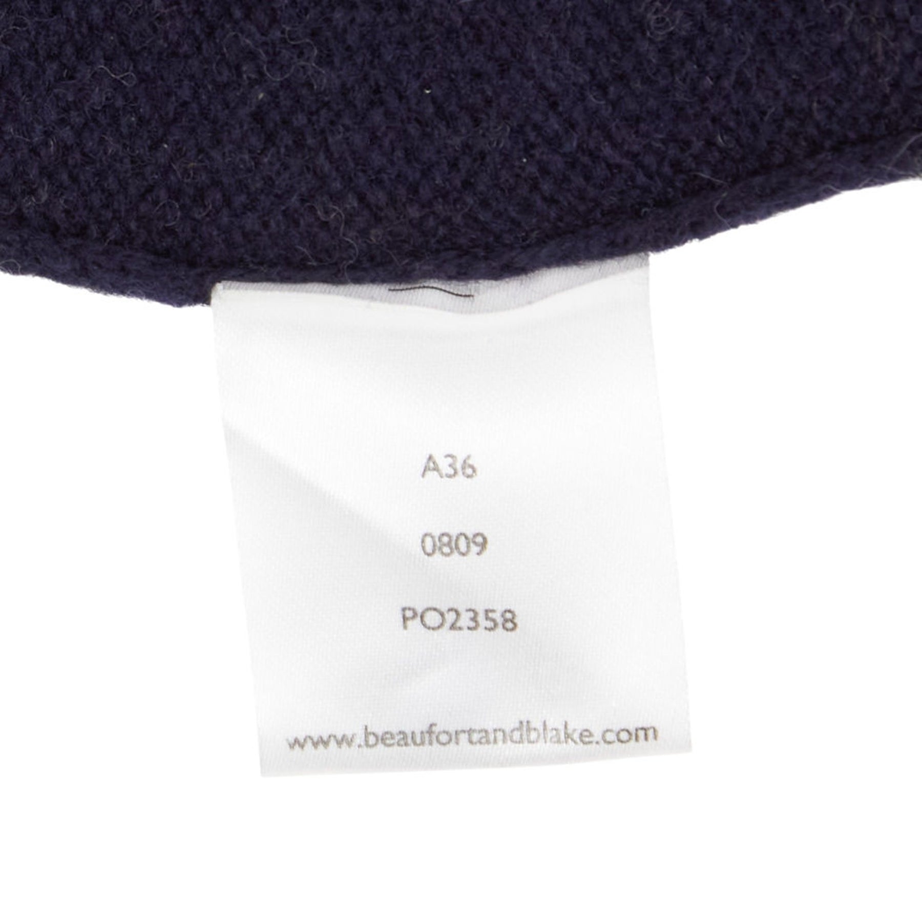 Beaufort & Blake Cream Colour Block V-Neck Jumper