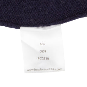 Beaufort & Blake Cream Colour Block V-Neck Jumper