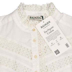 Baukjen Soft White Isamaya Organic Blouse