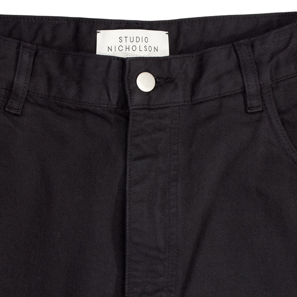 Studio Nicholson Black Paolo Trousers