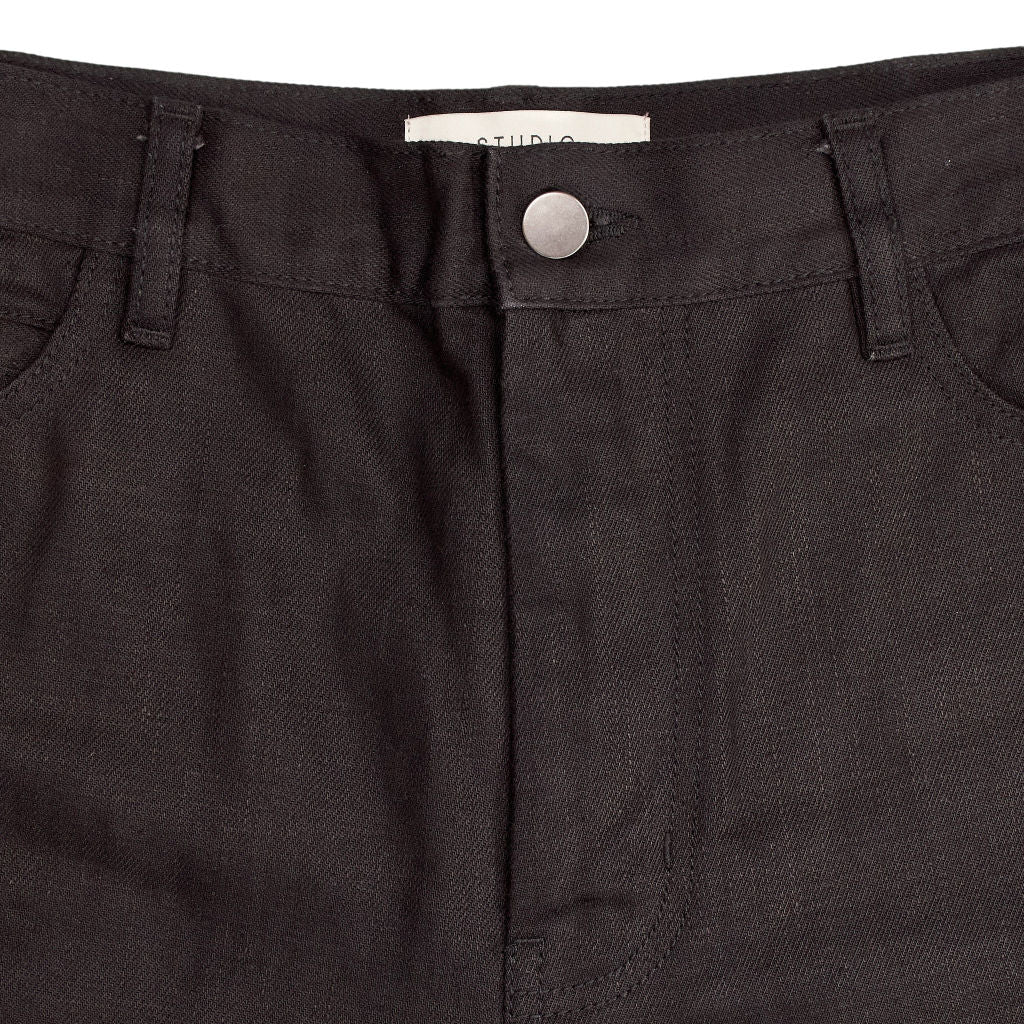 Studio Nicholson Black Selvedge Denim Jeans
