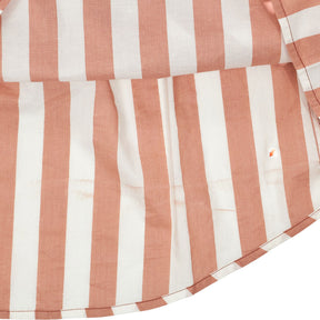 Bonte Dusty Rose White Striped Anais Blouse