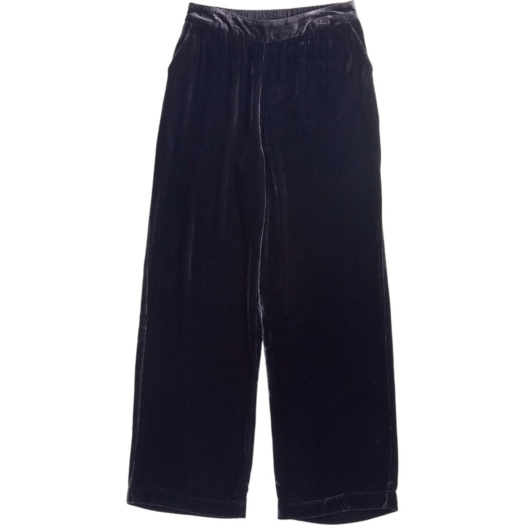 NRBY Black Velvet Trousers