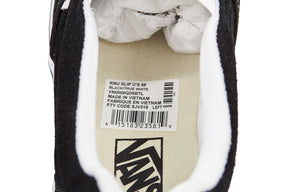 Vans Black/True White Slip-On Trainers