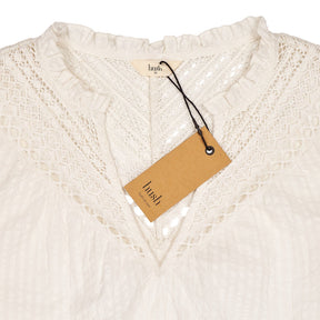 Hush Ecru Bluebell Lace Blouse