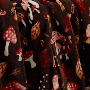 Woodland Dreams Throw in Chocolate 120 x 150cm