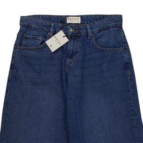 Motel Blue Denim Wide-Leg Jeans
