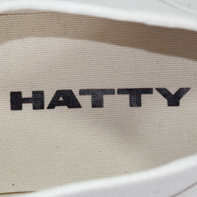 Hatty White Canvas Oxford Sneaker