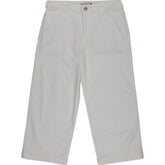 Baukjen White Cropped Trousers