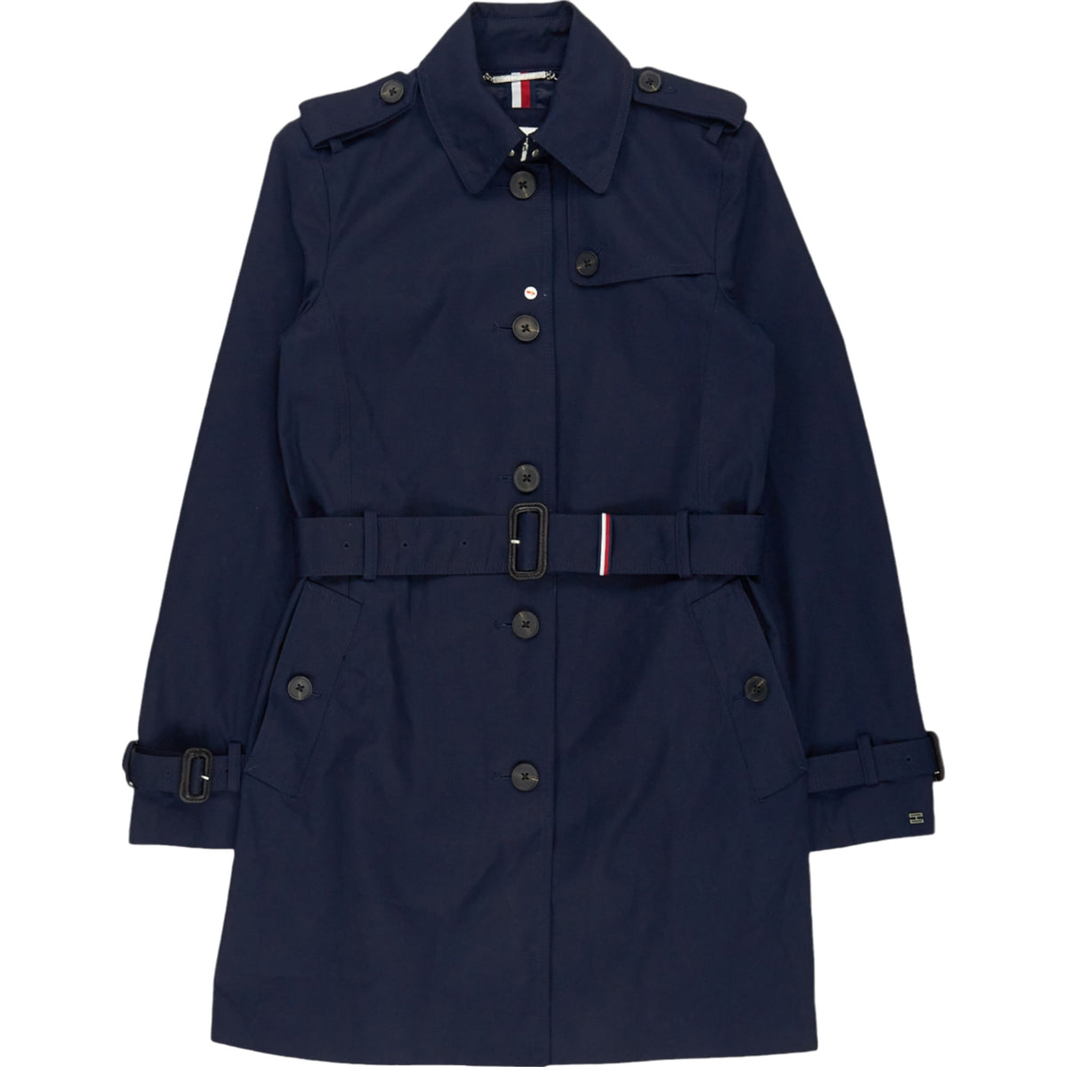 Tommy Hilfiger Navy Trench Coat