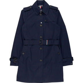 Tommy Hilfiger Navy Trench Coat