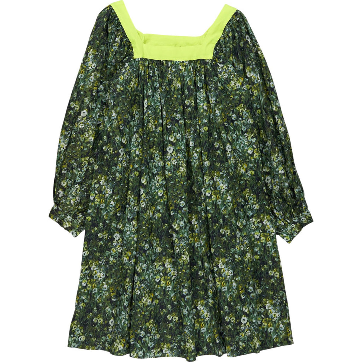 Batsheva X Laura Ashley Green Floral Bembridge Dress
