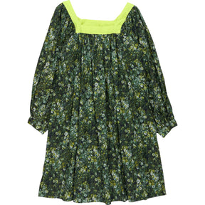 Batsheva X Laura Ashley Green Floral Bembridge Dress