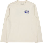 Farah Ecru Worden Graphic Long Sleeve Tee