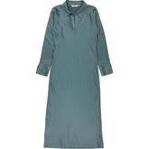 Omnes Green Collared Dress