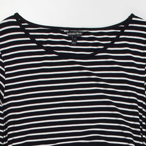 Isabella Oliver Black Striped Dress