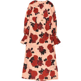 Mother of Pearl Floral Red Viscose Maxi Dress