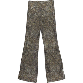 Motel Brown Heny Trouser Sandstorm Tonal Print