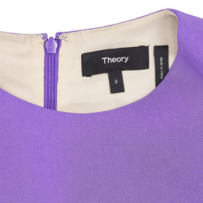 Theory Purple Easy Shift Dress