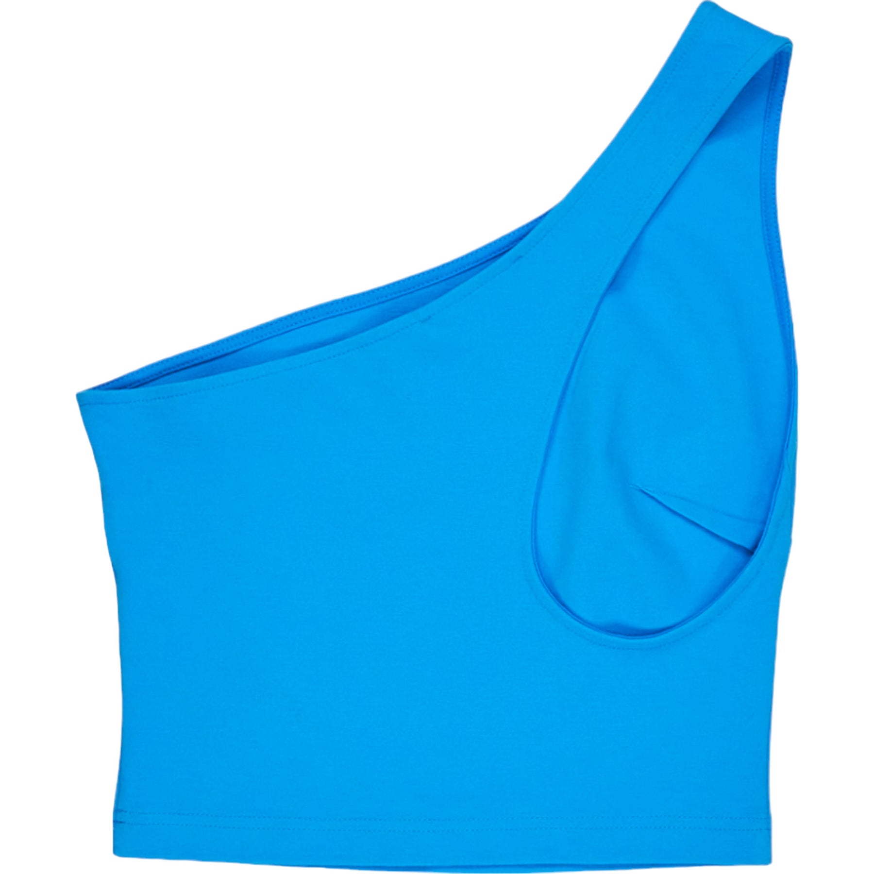 Calvin Klein Jeans Blue One Shoulder Top