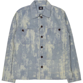 Red Ear Grey Mens Work Shirt