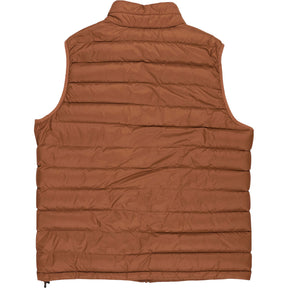 Lands' End Brown Quilted Gilet