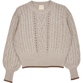 Seventy + Mochi Cream Cable Knit Jumper