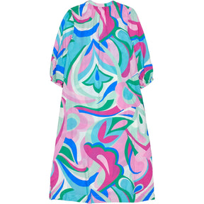 NRBY Multicolour Silk Midi Dress