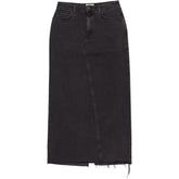 Hush Washed Black Rylie Denim Maxi Skirt